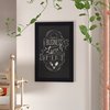 Flash Furniture 20 x 30 Black Magnetic Hanging Chalkboard HGWA-GDI-CRE8-452315-GG